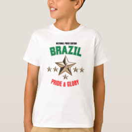 ブラジル・ナショナル・プライド・エディション キッズTシャツ Tシャツ
