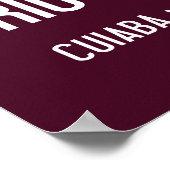 ブラジル、ナスのポスター ポスター (角)