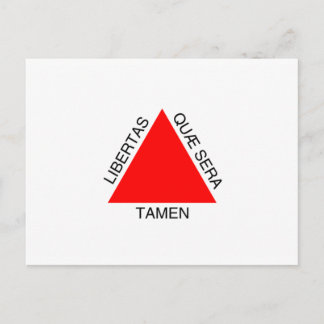 ブラジル·バンデイラ·デ·ミナス·ジェライス ポストカード