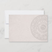 ブラジル・パスポート結婚式RSVPカード 出欠カード (裏面)