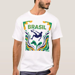 ブラジル ファンTシャツ | フットボールの誇り | ワールド Tシャツ