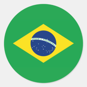 ブラジル フラグ ワールドカップ 2026 サッカー ブラジル代表 ラウンドシール