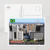 ブラジル – ブラジリア – Selva de Pedra - ポストカード (正面/裏面)