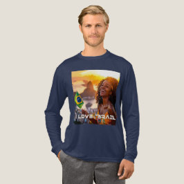 ブラジル - ブラジル大好き トライブレンドTシャツ