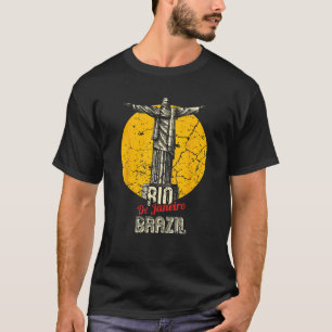 ブラジル・ブラジル・キリスト・ザ・リデーマー像 Tシャツ