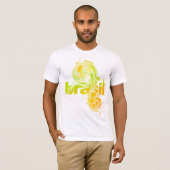 ブラジル-ブラジル Tシャツ (正面フル)