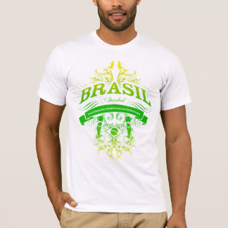 ブラジル-ブラジルFutebol Tシャツ