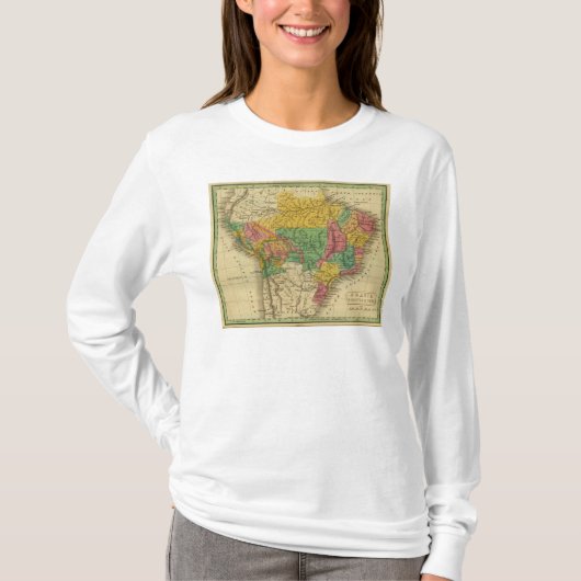 ブラジル、ボリビア、ペルー Tシャツ (正面)