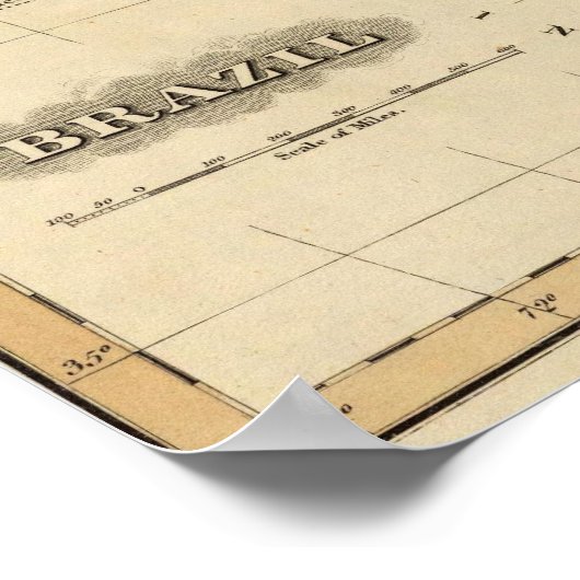 ブラジル ポスター (角)