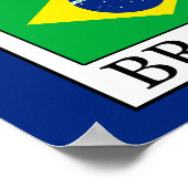 ブラジル ポスター (角)