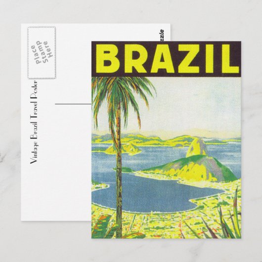 ブラジル ポストカード (正面/裏面)