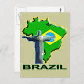 ブラジル ポストカード (正面/裏面)