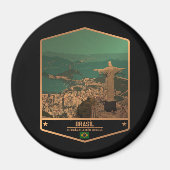 ブラジル マグネット (正面)