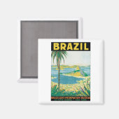 ブラジル マグネット (正面/裏面)