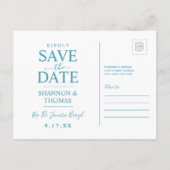 ブラジル，リオデジャネイロ | セーブザデート インビテーションポストカード (裏面)