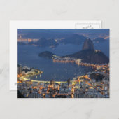 ブラジル,リオデジャネイロ ポストカード (正面/裏面)
