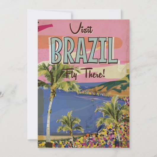 ブラジル – リオデジャネイロ 招待状 (正面)