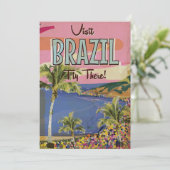ブラジル – リオデジャネイロ 招待状 (スタンド正面)