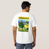 ブラジル~リオデジャネイロ Tシャツ (裏面フル)