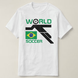 ブラジル ワールドサッカー Tシャツ