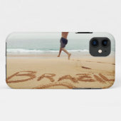 ブラジル。上半身裸で水着を着けた男性 Case-Mate iPhoneケース (裏面(横))
