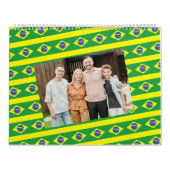 ブラジル | 写真の追加ブラジル国旗2025 カレンダー (カバー)