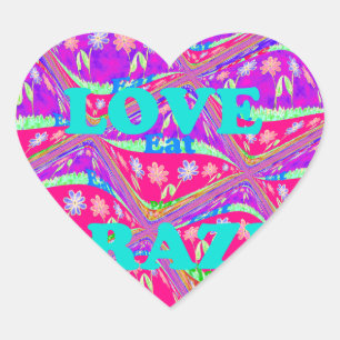 ブラジル 愛.png ハートシール