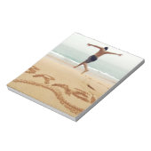 ブラジル.水着を着た素裸の男 ノートパッド (回転)