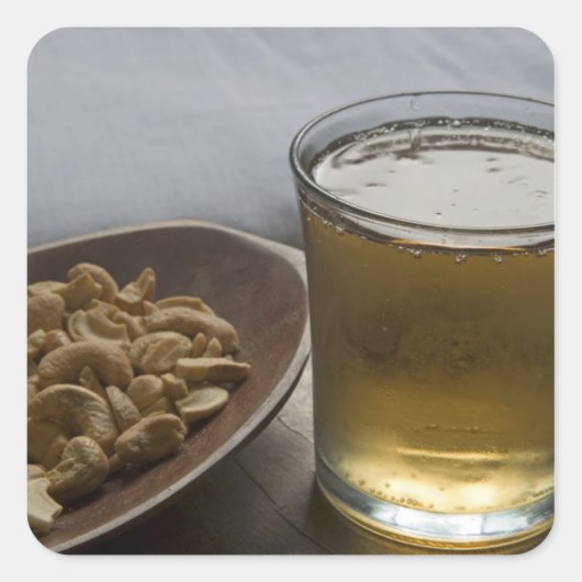 ブラジル.爽やかなガラナのエネルギー スクエアシール (正面)