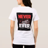 ブラジル 諦めない トライブレンドＴシャツ (裏面)