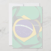 ブラジル 1 招待状 (裏面)