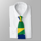 ブラジル(AI作成) ネクタイ (タイ)