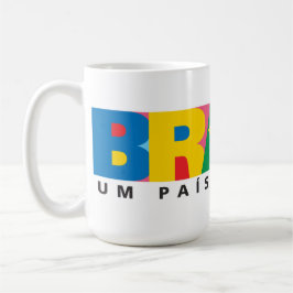 ブラジル: Um Paiss de Todos マグカップ
