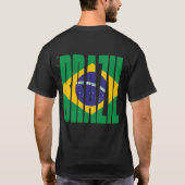 ブラジルA SeleçãoストリートウェアTシャツ Tシャツ (裏面)