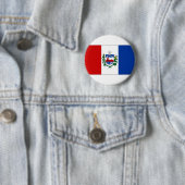 ブラジルAlagoasの旗 缶バッジ (インサイチュ)