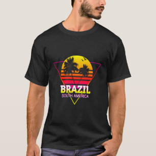 ブラジルBechサンセットプライアカリオカサウスアメリカRet Tシャツ