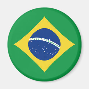 ブラジルFisheyeの旗の磁石 マグネット