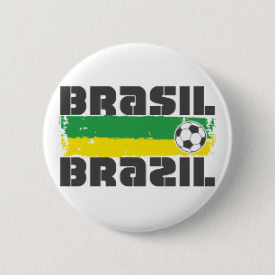 ブラジルFutbol 缶バッジ