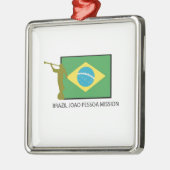 ブラジルJOAO PESSOAの代表団LDS メタルオーナメント (左)