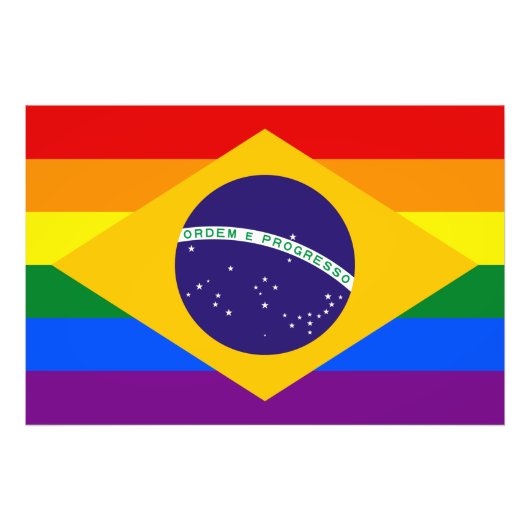ブラジルLGBT フォトプリント (正面)