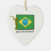 ブラジルRECIFEの代表団LDS セラミックオーナメント (右)