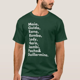 「ブラジルTシャツの象ヒーロー」 Tシャツ