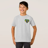 ブラジルTシャツ大好き Tシャツ (正面フル)