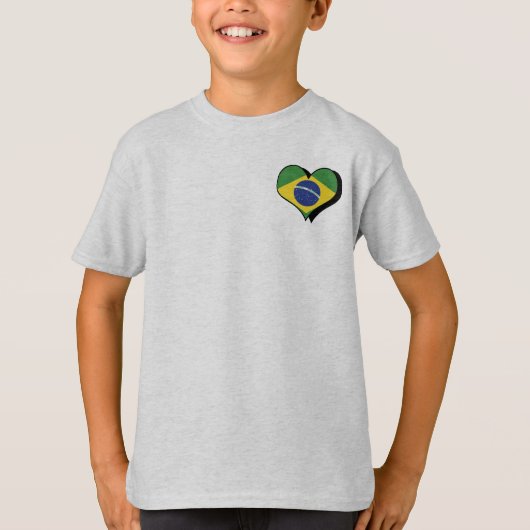 ブラジルTシャツ大好き Tシャツ (正面)