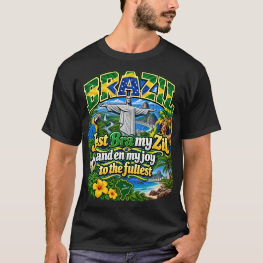 ブラジルTシャツ Tシャツ (正面)