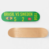 ブラジルVSスウェーデン スケートボード (横)
