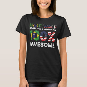 ブラジ生まれル・ブラジル米国市民権 Tシャツ