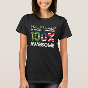 ブラジ生まれル・ブラジル米国市民権 Tシャツ