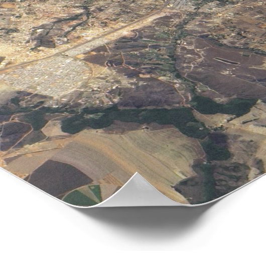 ブラスの自然色のイメージは、マジで1/2リア、ブラジル ポスター (角)