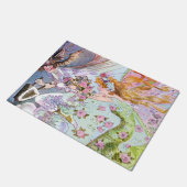 『ブラスタリング・マーチ』フェアリー・アート著M T Ross著 ドアマット (アングル)